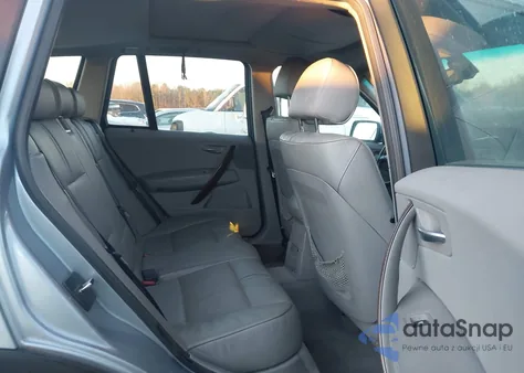 2005 BMW X3 3.0I from USA, damaged, VIN WBXPA93435WD15237